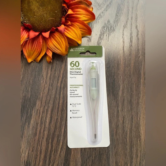 🌻5/$25🌻VERIDIAN HEALTHCARE 60-Second MINI Digital Thermometer - Picture 1 of 2